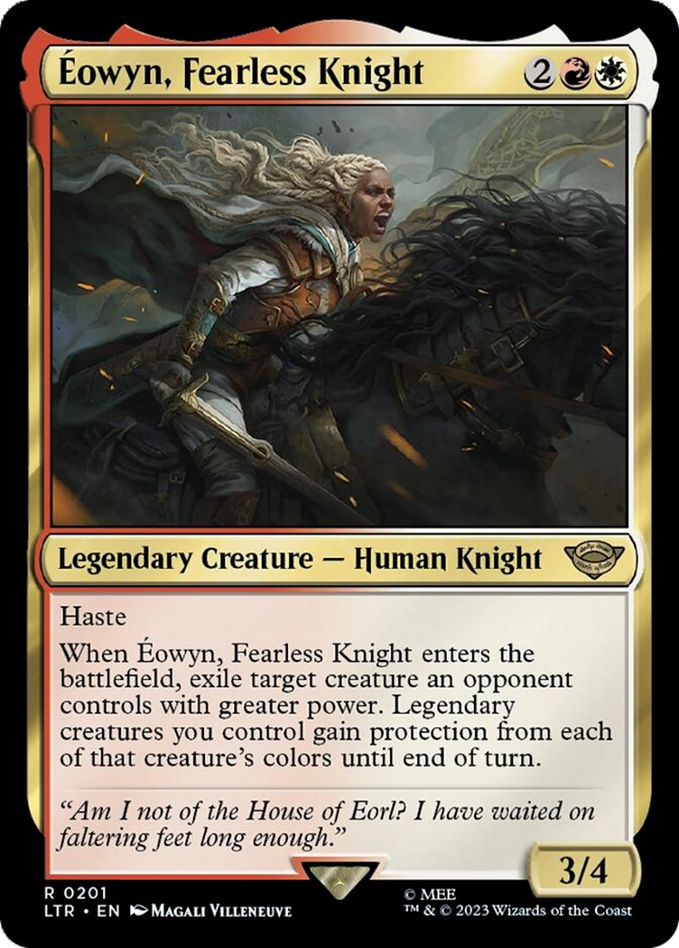 Eowyn, Fearless Knight [The Lord of the Rings: Tales of Middle-Earth] | Golgari Games