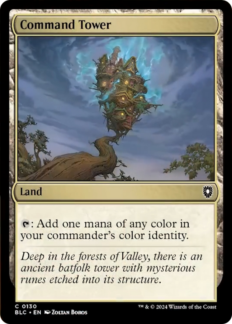 Command Tower [Bloomburrow Commander] | Local Legends