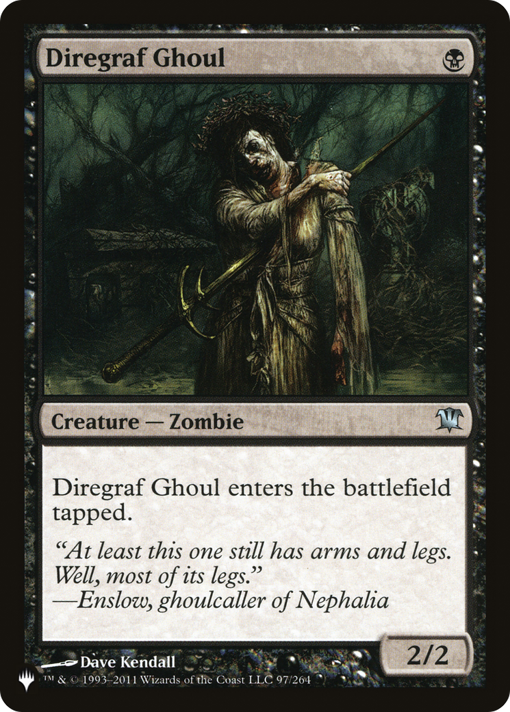 Diregraf Ghoul [The List] | Local Legends