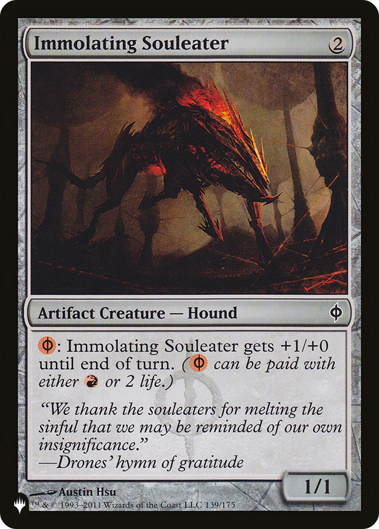 Immolating Souleater [The List] | Local Legends