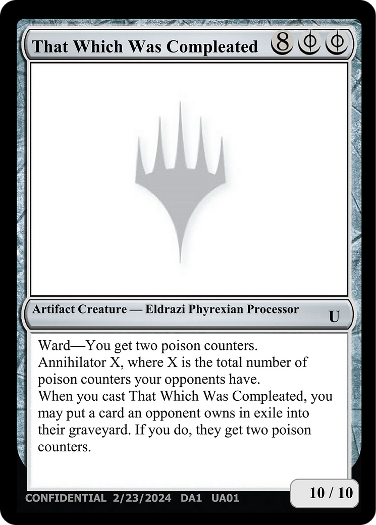 That Which Was Compleated [Unknown Event] | Local Legends