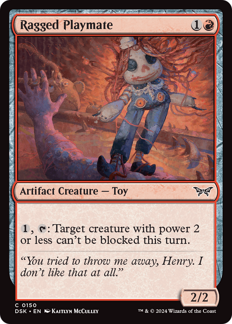 Ragged Playmate [Duskmourn: House of Horror] | Local Legends