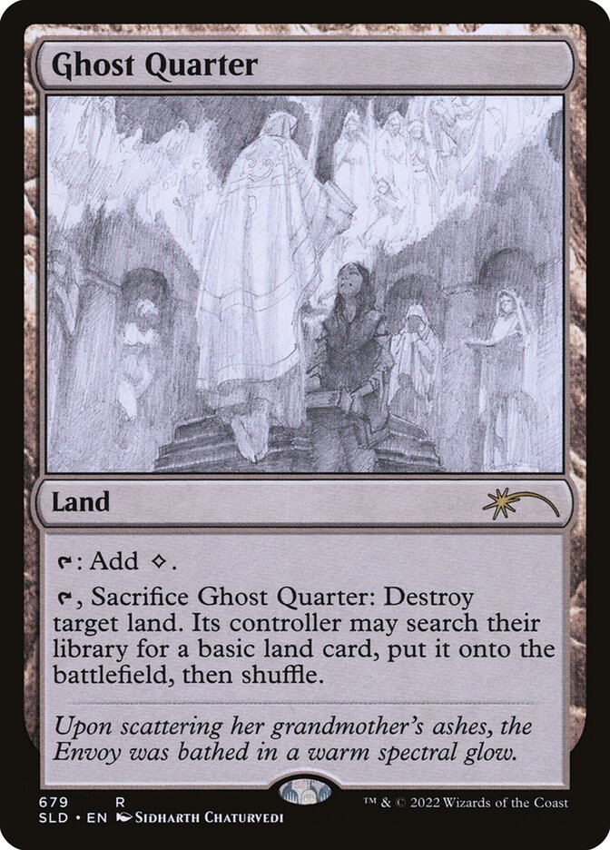 Ghost Quarter (Sketch) [Secret Lair Drop Promos] | Local Legends