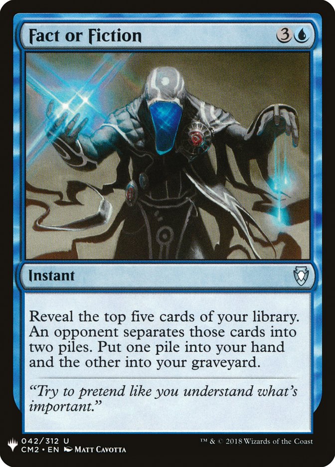 Fact or Fiction [Mystery Booster] | Local Legends