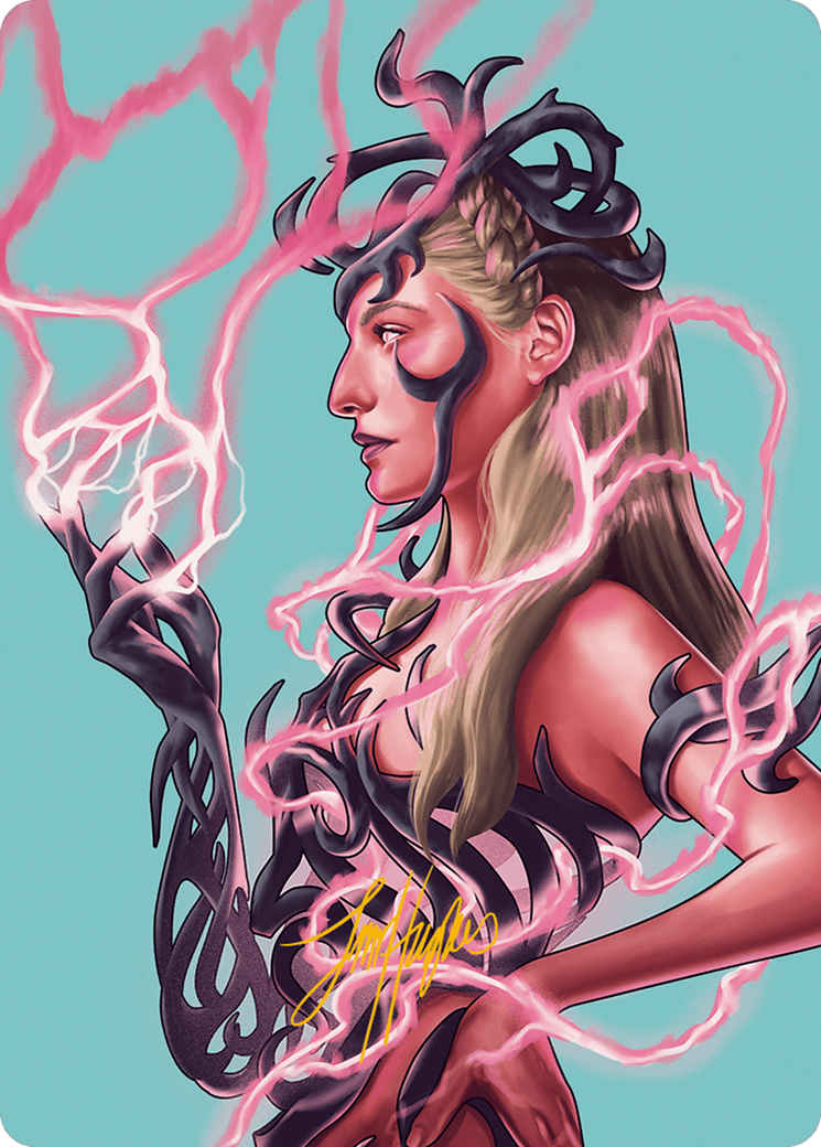 Breya, Etherium Shaper Art Card (Gold-Stamped Signature) [Modern Horizons 3 Art Series] | Local Legends