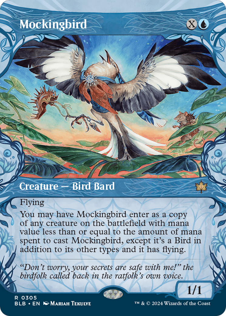 Mockingbird (Showcase) [Bloomburrow] | Local Legends