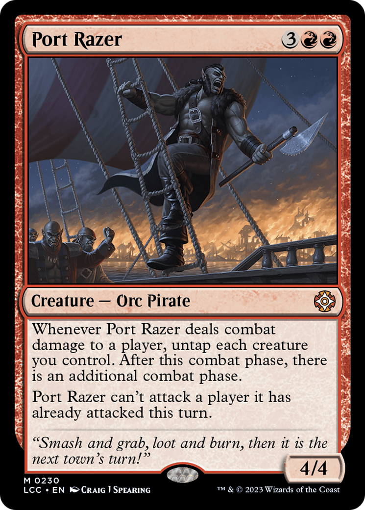 Port Razer [The Lost Caverns of Ixalan Commander] | Local Legends