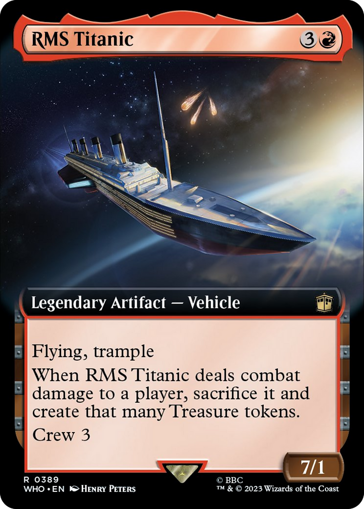 RMS Titanic (Extended Art) [Doctor Who] | Golgari Games