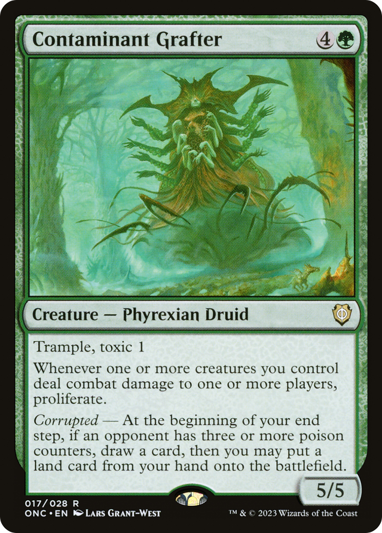 Contaminant Grafter [Phyrexia: All Will Be One Commander] | Golgari Games