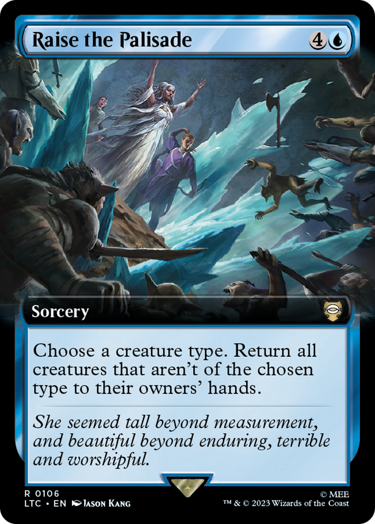 Raise the Palisade (Extended Art) [The Lord of the Rings: Tales of Middle-Earth Commander] | Local Legends
