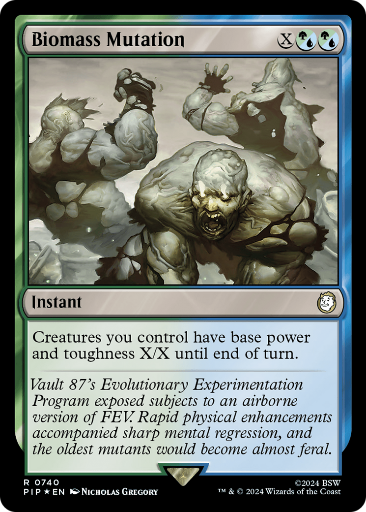 Biomass Mutation (Surge Foil) [Fallout] | Local Legends
