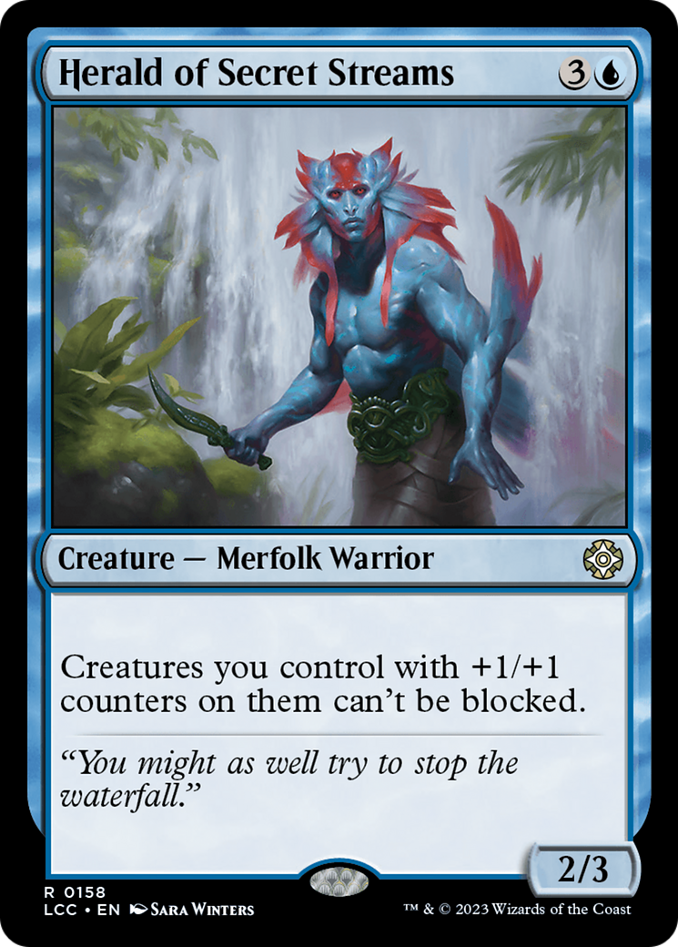 Herald of Secret Streams [The Lost Caverns of Ixalan Commander] | Local Legends