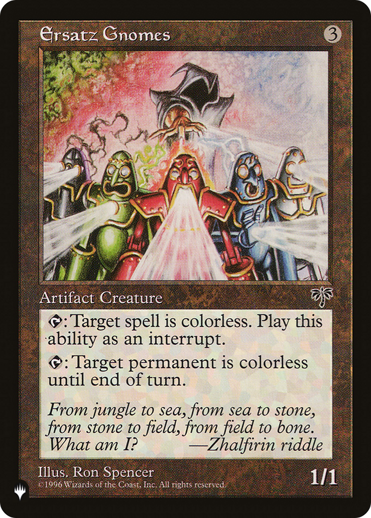 Ersatz Gnomes [The List] | Local Legends