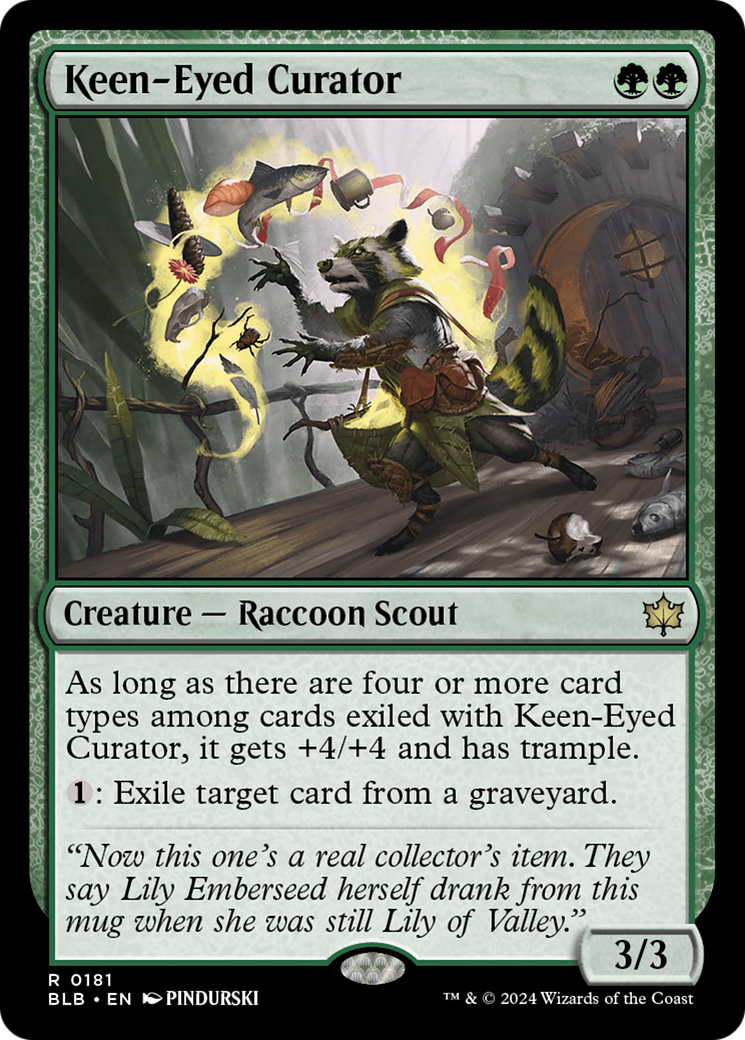 Keen-Eyed Curator [Bloomburrow] | Local Legends