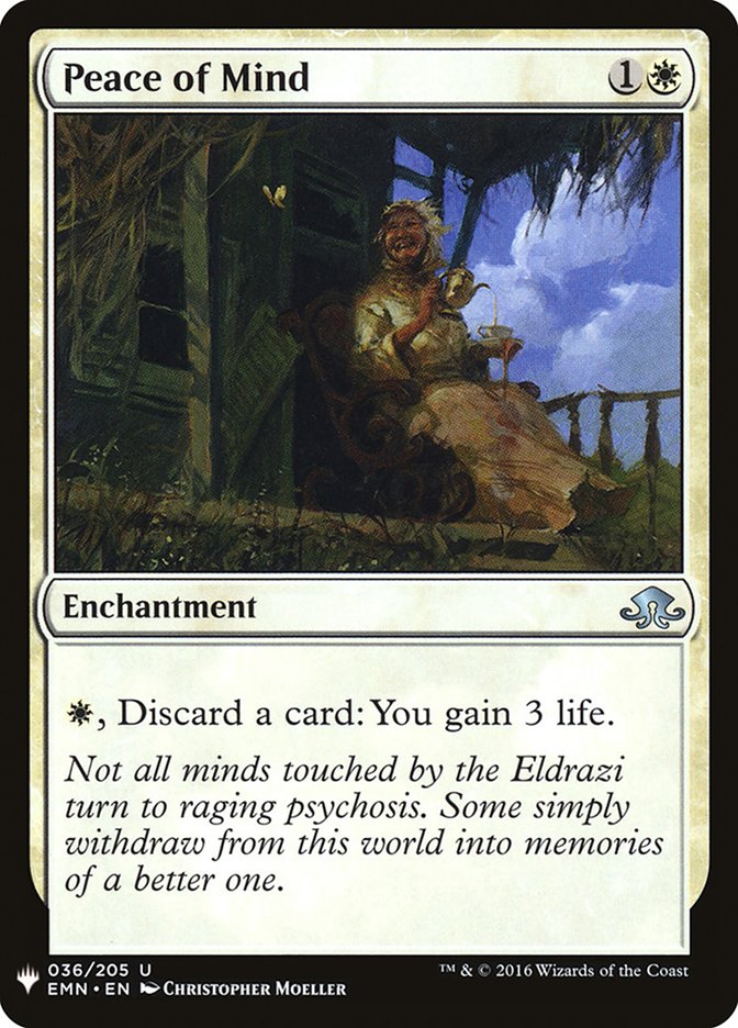 Peace of Mind [Mystery Booster] | Local Legends