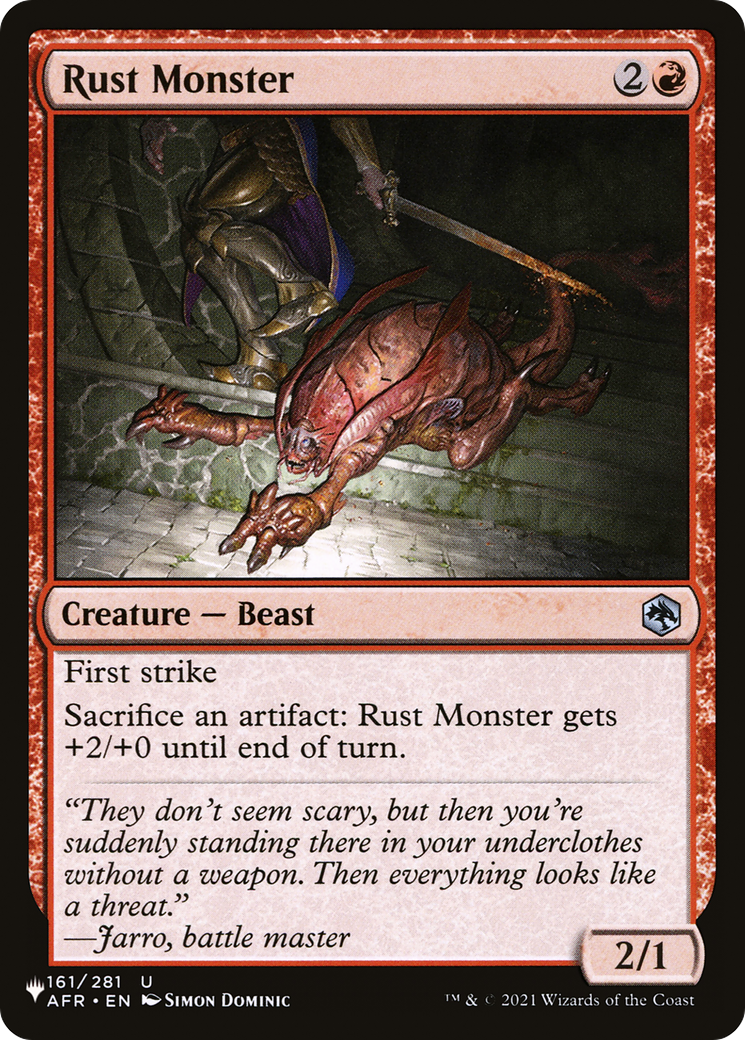 Rust Monster [The List] | Local Legends
