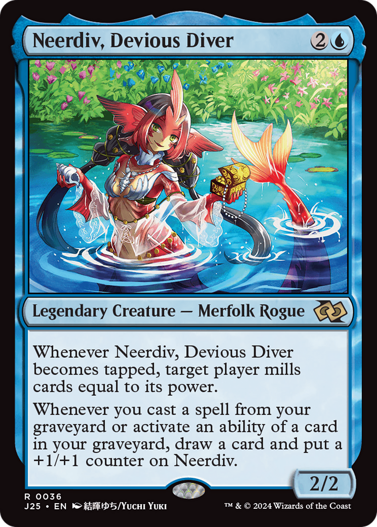 Neerdiv, Devious Diver (Anime) [Foundations Jumpstart] | Local Legends