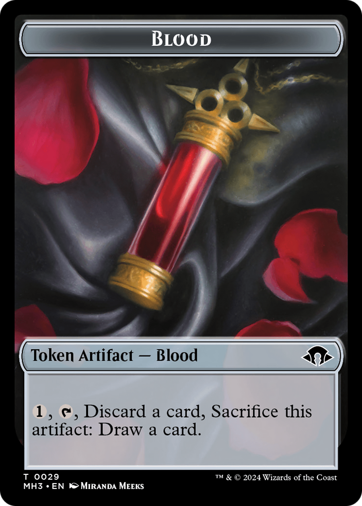 Blood // Energy Reserve Double-Sided Token [Modern Horizons 3 Tokens] | Local Legends