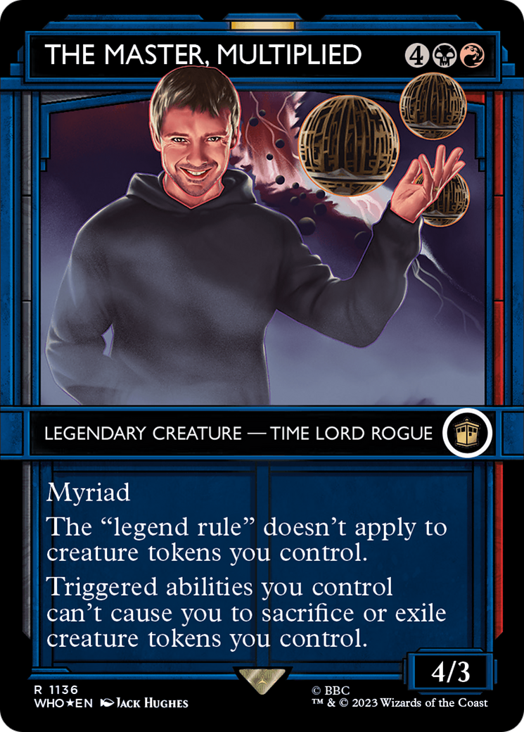 The Master, Multiplied (Showcase) (Surge Foil) [Doctor Who] | Local Legends
