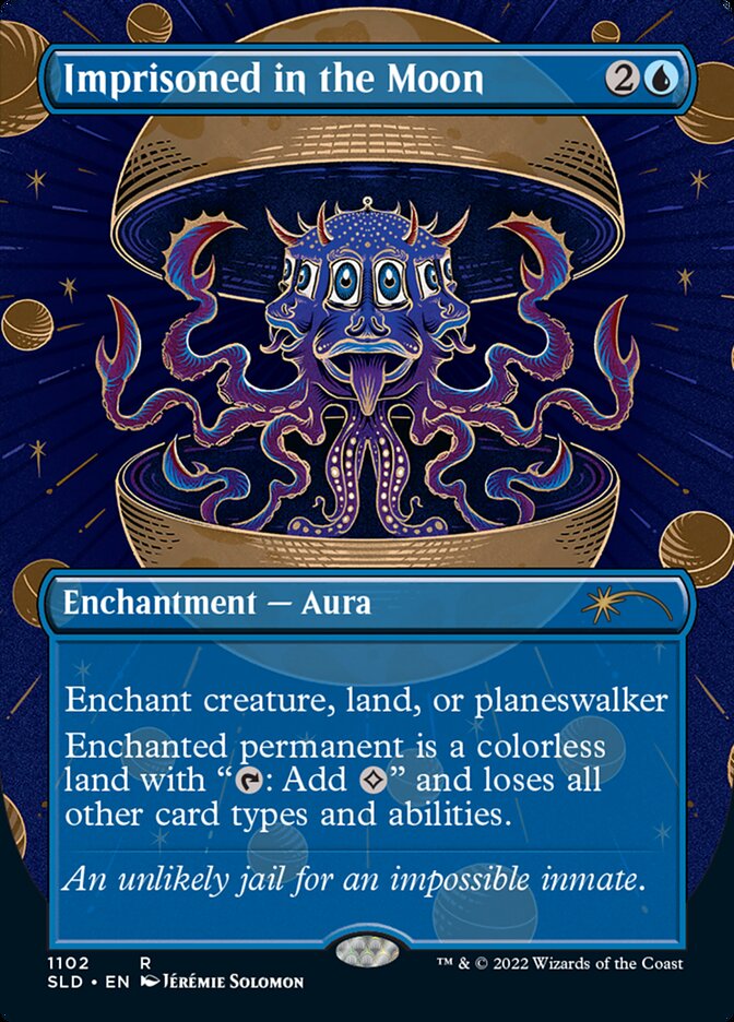 Imprisoned in the Moon (Borderless) [Secret Lair Drop Series] | Local Legends