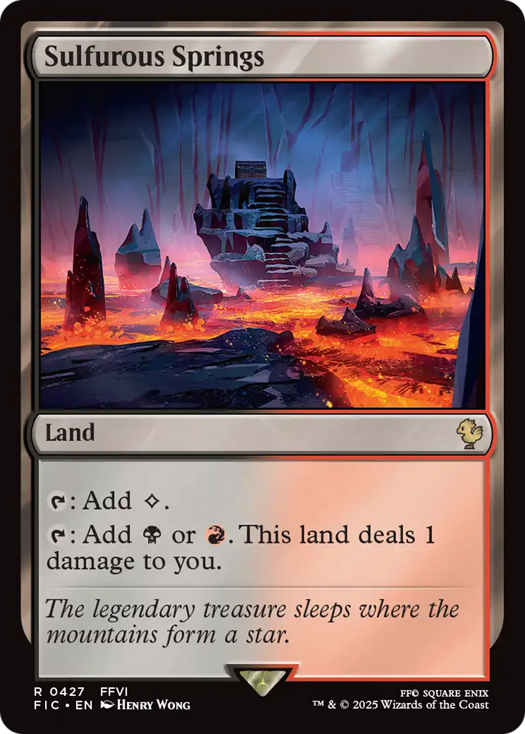 Sulfurous Springs [FINAL FANTASY Commander] | Local Legends