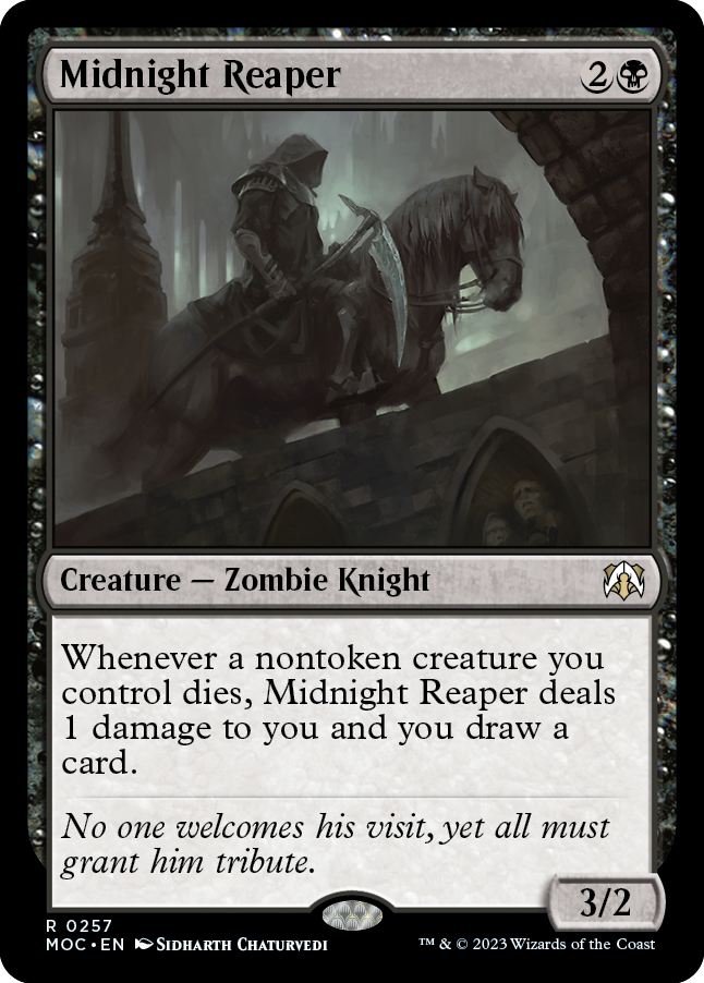 Midnight Reaper [March of the Machine Commander] | Golgari Games