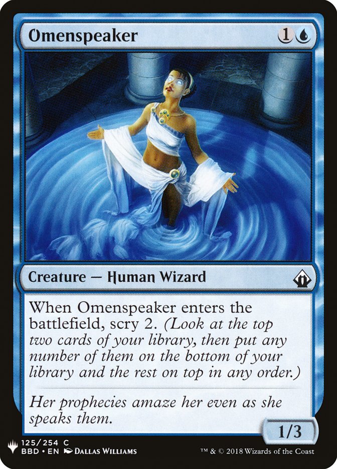 Omenspeaker [Mystery Booster] | Local Legends