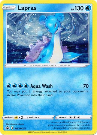 Lapras (SWSH051) [Sword & Shield: Black Star Promos] | Local Legends