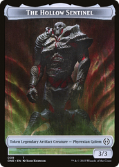 The Hollow Sentinel Token [Phyrexia: All Will Be One Tokens] | Local Legends