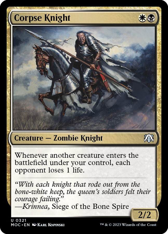 Corpse Knight [March of the Machine Commander] | Local Legends
