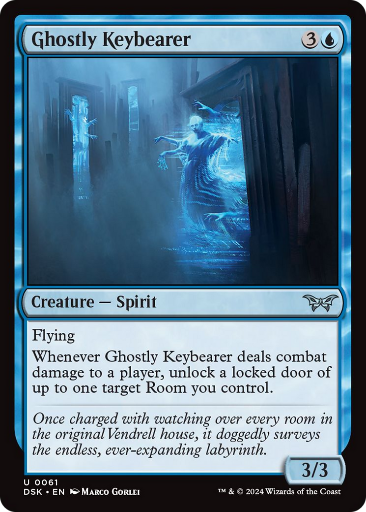 Ghostly Keybearer [Duskmourn: House of Horror] | Golgari Games