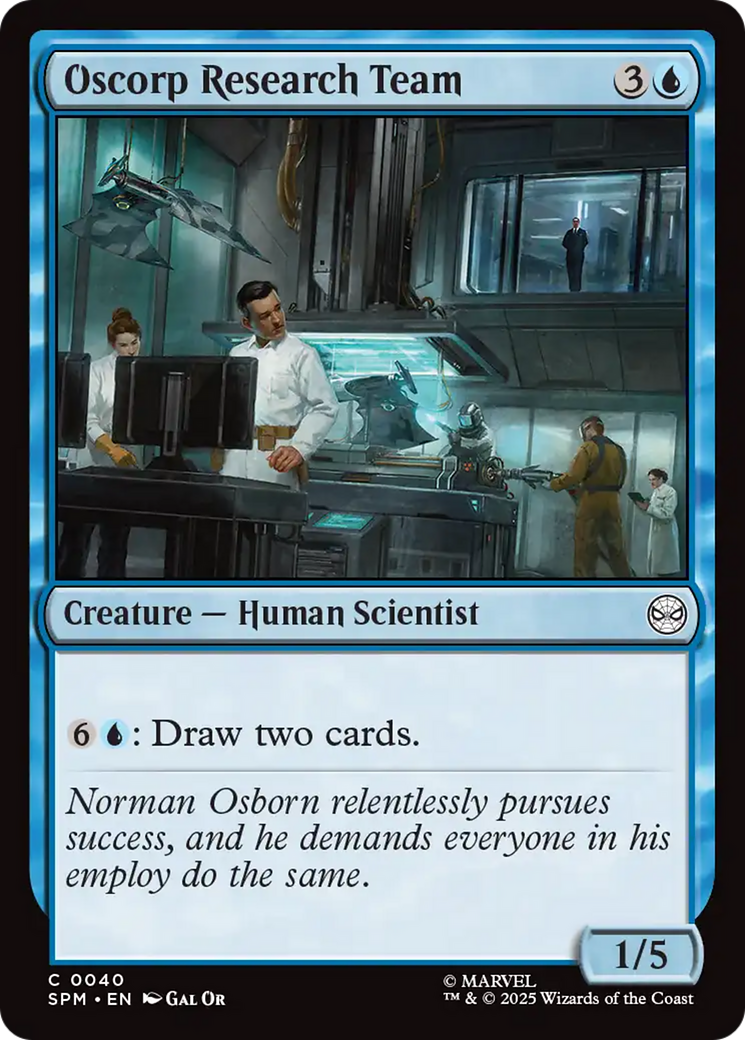Oscorp Research Team [Marvel's Spider-Man] | Local Legends