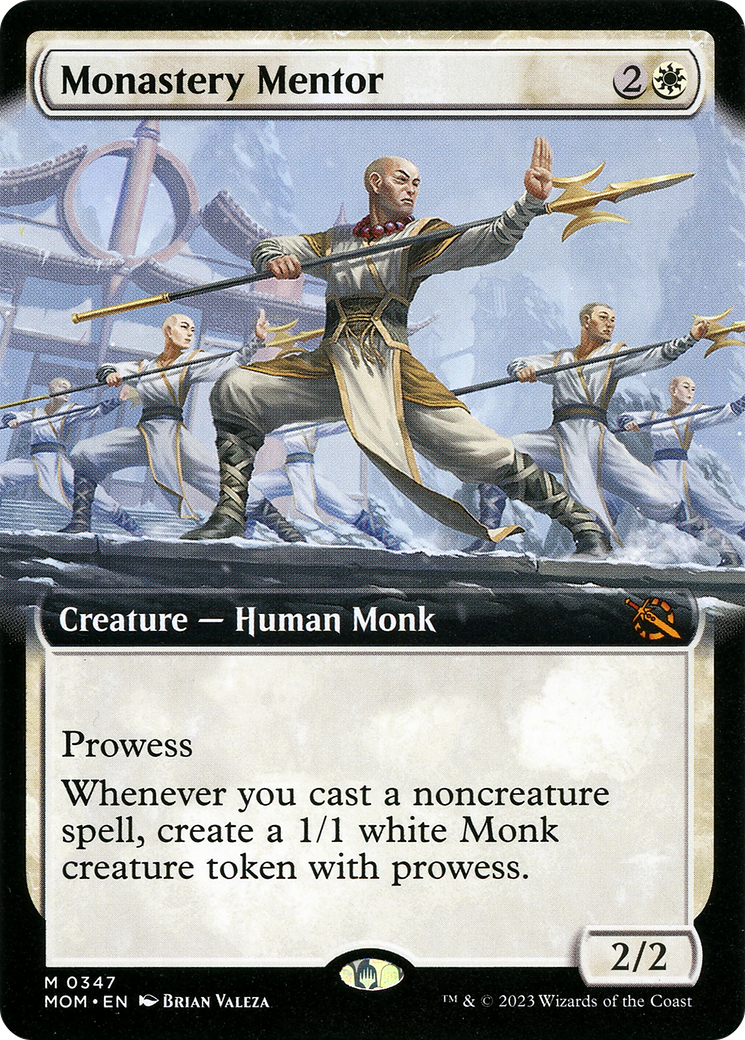 Monastery Mentor (Extended Art) [March of the Machine] | Golgari Games