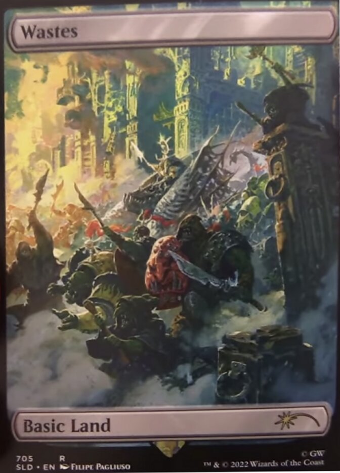 Wastes (705) (Extended Art) [Secret Lair Drop Promos] | Local Legends