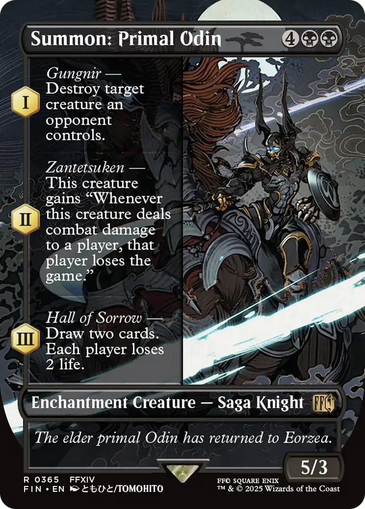 Summon: Primal Odin (Borderless) [FINAL FANTASY] | Local Legends