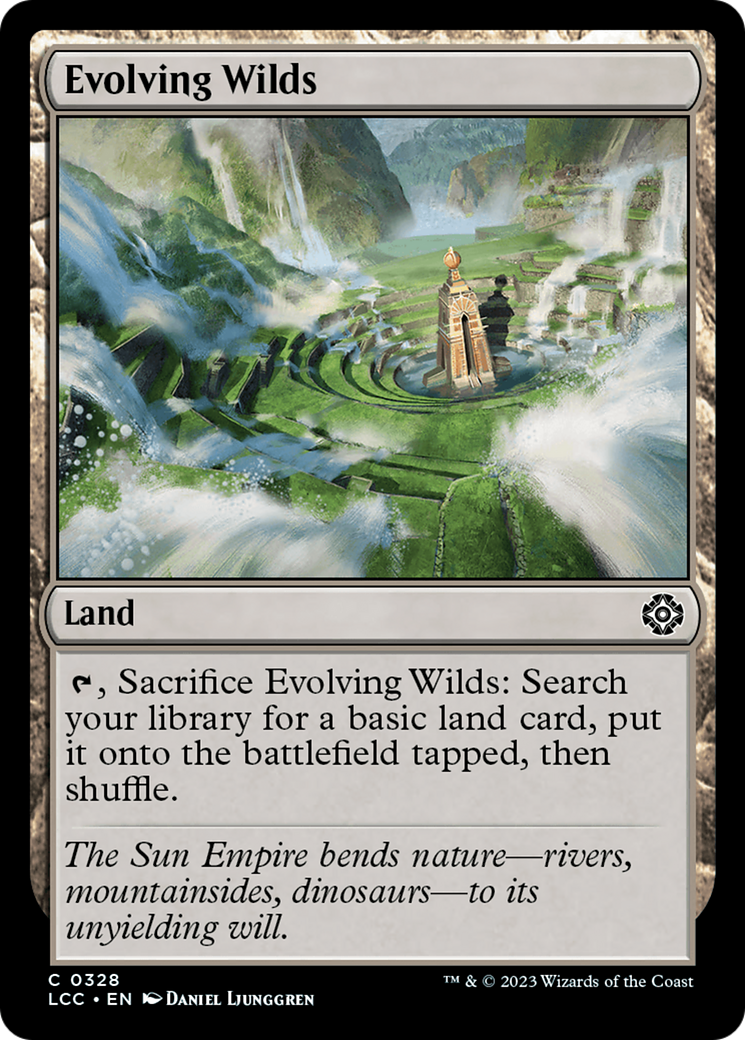 Evolving Wilds [The Lost Caverns of Ixalan Commander] | Local Legends