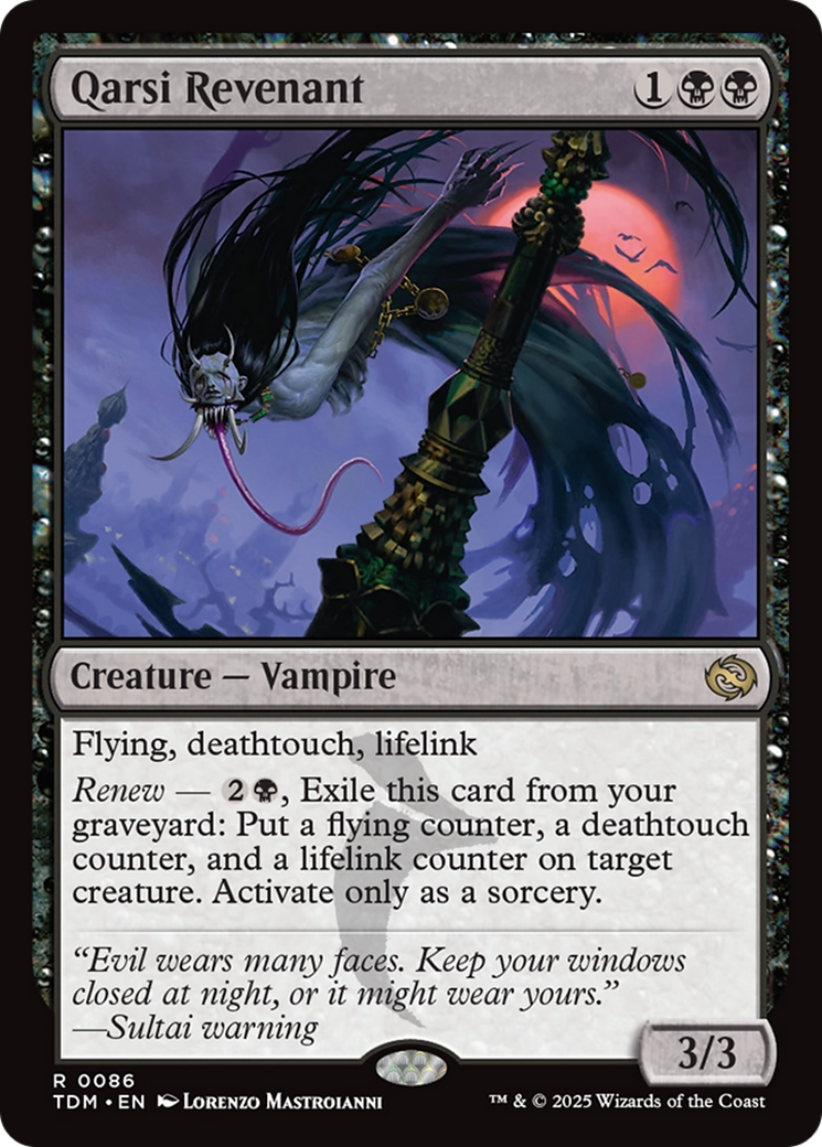 Qarsi Revenant [Tarkir: Dragonstorm] | Local Legends