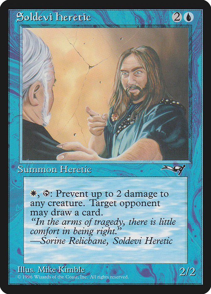 Soldevi Heretic (Pointing) [Alliances] | Local Legends