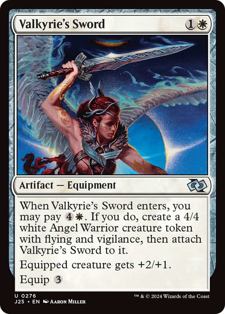 Valkyrie's Sword [Foundations Jumpstart] | Local Legends
