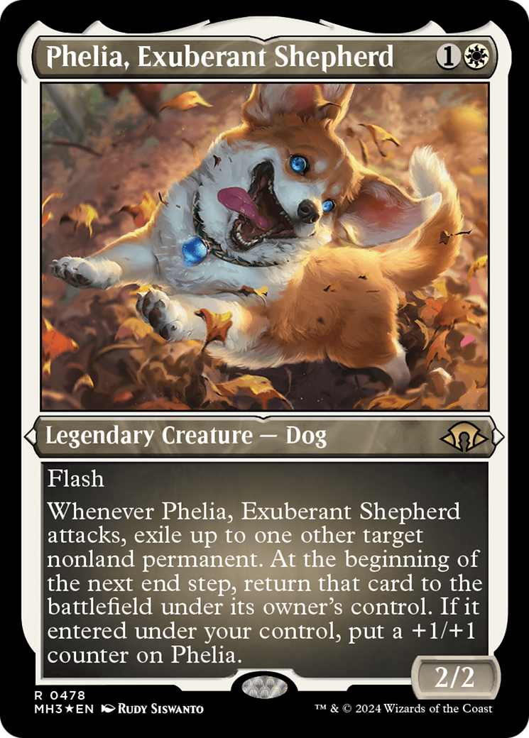 Phelia, Exuberant Shepherd (Foil Etched) [Modern Horizons 3] | Local Legends