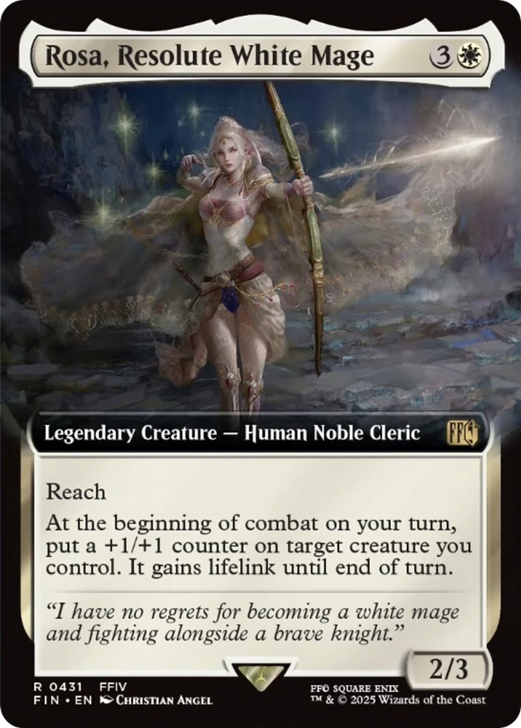 Rosa, Resolute White Mage (Extended Art) [FINAL FANTASY] | Local Legends