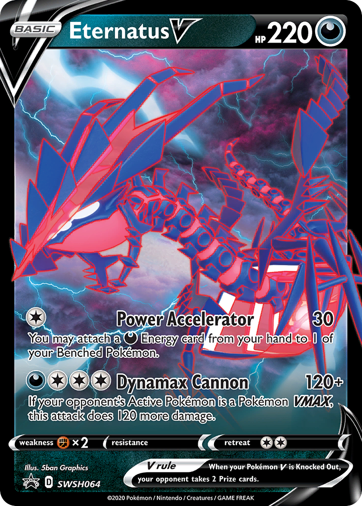 Eternatus V (SWSH064) [Sword & Shield: Black Star Promos] | Local Legends