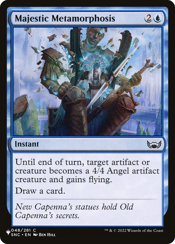 Majestic Metamorphosis [The List] | Local Legends