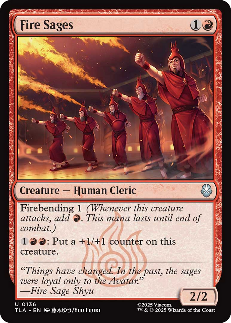 Fire Sages [Avatar: The Last Airbender] | Local Legends