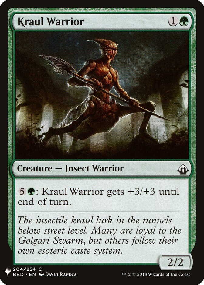 Kraul Warrior [Mystery Booster] | Local Legends