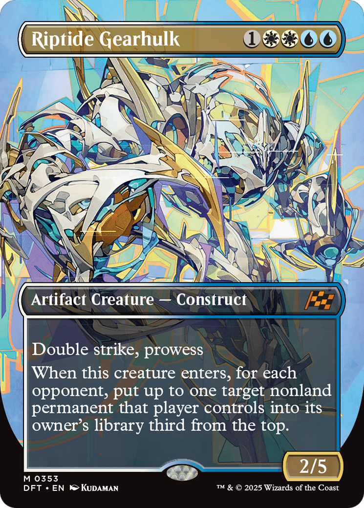 Riptide Gearhulk (Borderless) [Aetherdrift] | Local Legends