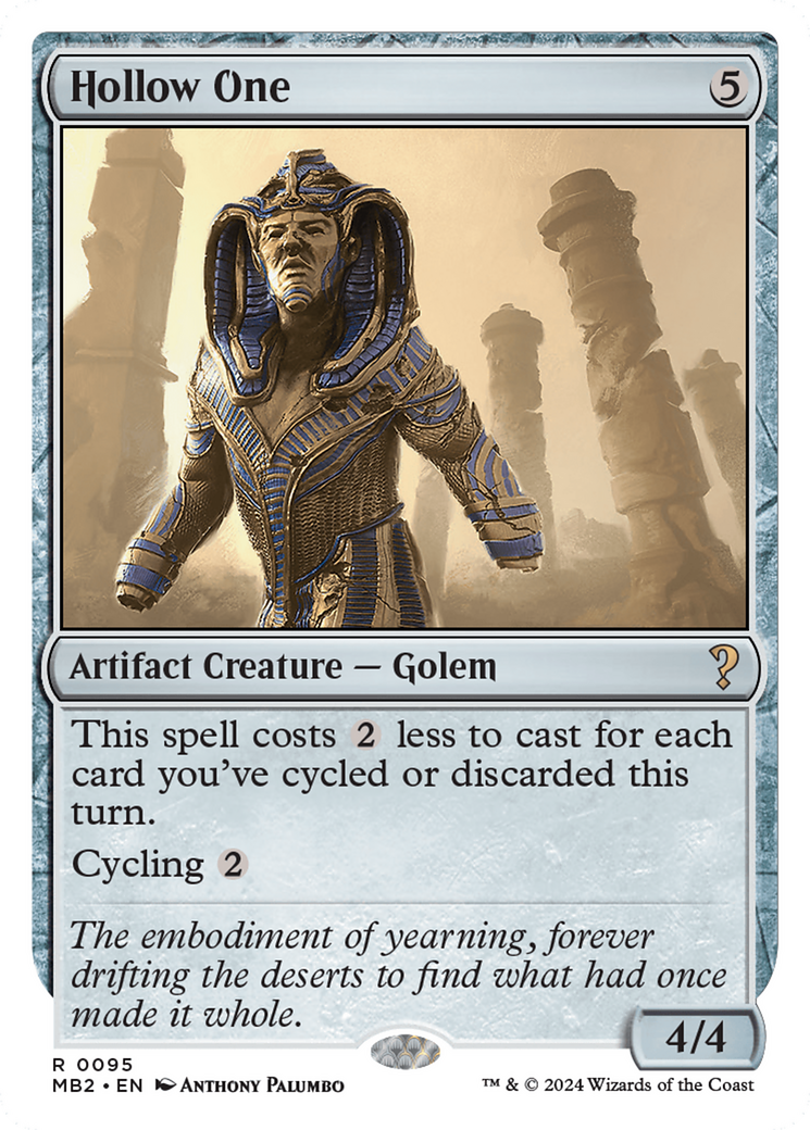 Hollow One (White Border) [Mystery Booster 2] | Local Legends