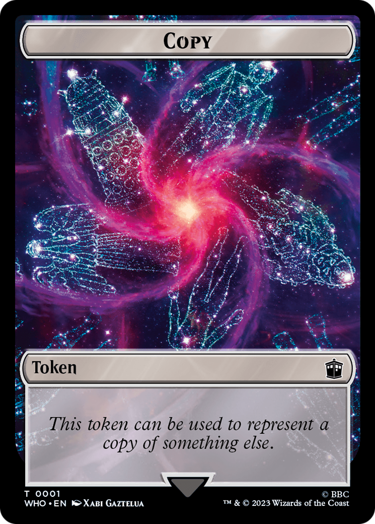 Copy // Mark of the Rani Double-Sided Token [Doctor Who Tokens] | Local Legends