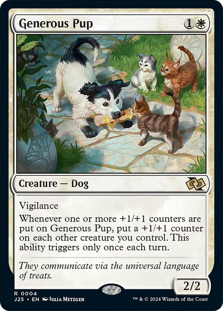 Generous Pup [Foundations Jumpstart] | Local Legends