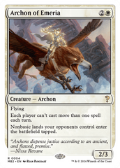 Archon of Emeria (White Border) [Mystery Booster 2] | Golgari Games